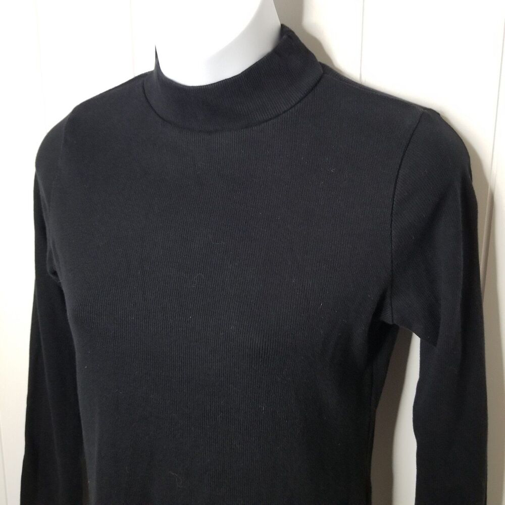 All About Eve Dress Size 2 Minimalist Goth Whimsygoth Long Sleeve LBD - Picture 4 of 11